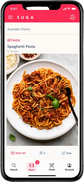 Available dish screen